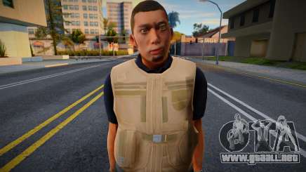 Merryweather Skin from GTA V 4 para GTA San Andreas