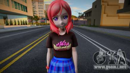 Love Live - Tshirt 68 para GTA San Andreas