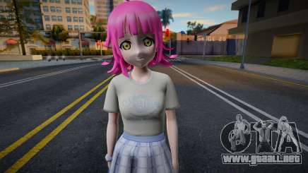 Love Live - Tshirt 101 para GTA San Andreas