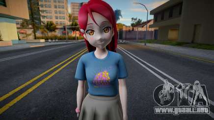 Love Live - Tshirt 117 para GTA San Andreas