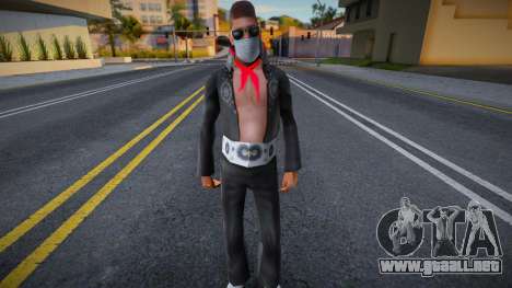 Vhmyelv en una máscara protectora para GTA San Andreas