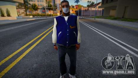 Bmypol1 en una máscara protectora para GTA San Andreas
