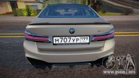 BMW M5 CS para GTA San Andreas
