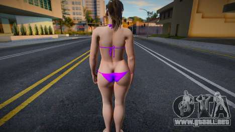 Curvy Claire Bikini 2 para GTA San Andreas