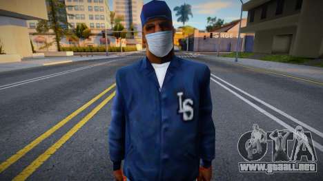 Wbdyg1 en una máscara protectora para GTA San Andreas