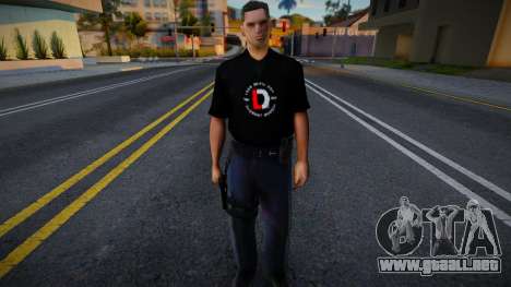 Policía con uniforme nuevo 1 para GTA San Andreas