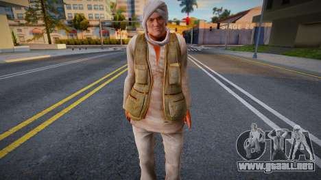 Reynard Fisher (from Resident Evil 5) para GTA San Andreas