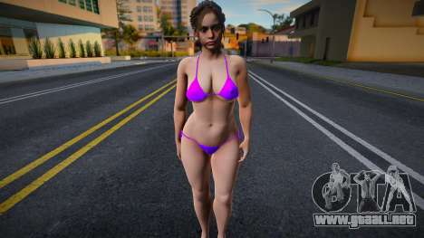 Curvy Claire Bikini 2 para GTA San Andreas