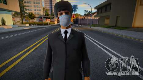 Wmych en máscara protectora para GTA San Andreas