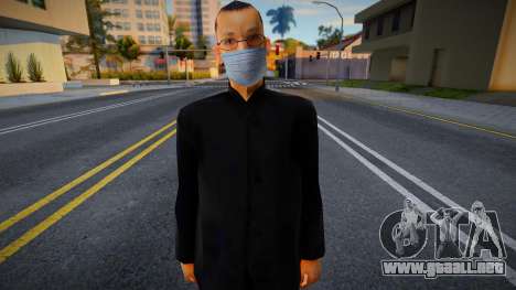 Suzie con una máscara protectora para GTA San Andreas