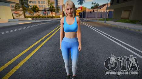 Helena Diva Fitness 1 para GTA San Andreas