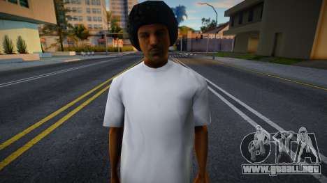Hombre con peinado afro para GTA San Andreas