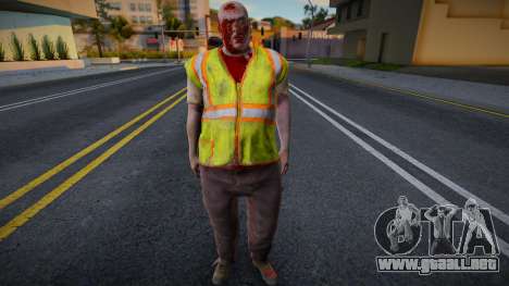 Zombie From Resident Evil 1 para GTA San Andreas