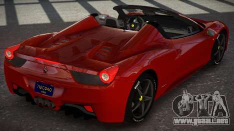 Ferrari 458 Spider Zq para GTA 4