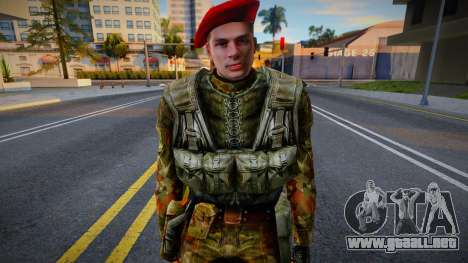 Degtyaryov en armadura corporal PS3-7 para GTA San Andreas