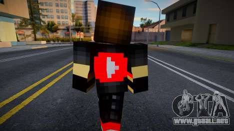 Minecraft Boy Skin 35 para GTA San Andreas