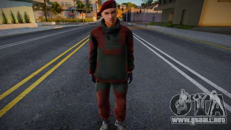 El tipo de la boina para GTA San Andreas