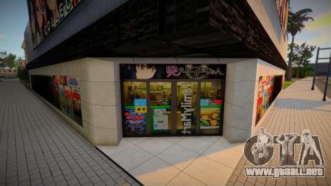 Japanese Corner Shop (Black) para GTA San Andreas