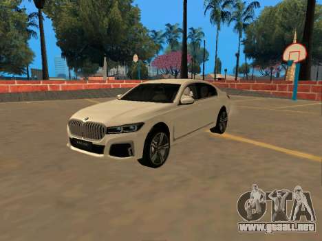 BMW 740i Xdrive 2021 para GTA San Andreas