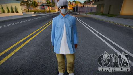 Sbmycr en una máscara protectora para GTA San Andreas