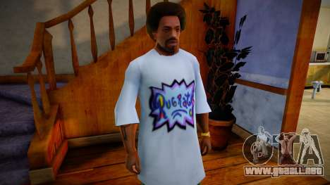 Rugrats White T-Shirt para GTA San Andreas