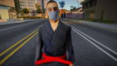 Omykara con una máscara protectora para GTA San Andreas