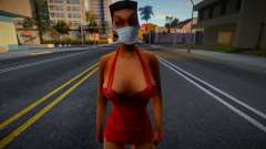 Sbfypro en una máscara protectora para GTA San Andreas