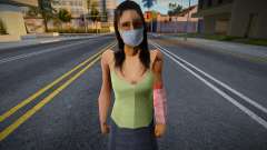 Ofyst en una máscara protectora para GTA San Andreas