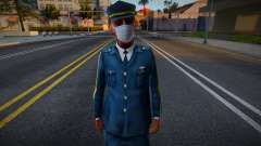 Bmosec en una máscara protectora para GTA San Andreas