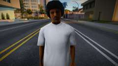 Hombre con peinado afro para GTA San Andreas