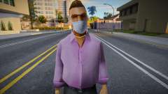 Shmycr con una máscara protectora para GTA San Andreas