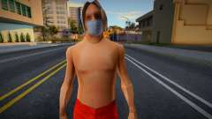 Wmylg en una máscara protectora para GTA San Andreas