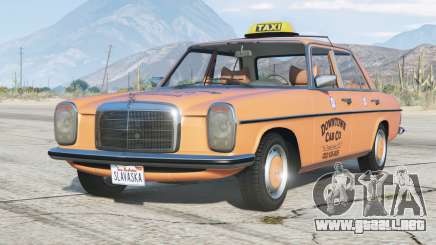 Mercedes-Benz 200 D Taxi (W115) 1967 para GTA 5