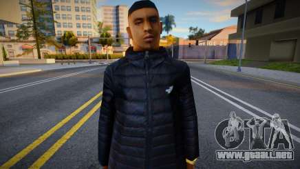 Hombre con chaqueta de invierno 2 para GTA San Andreas