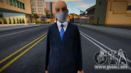 Somobu en una máscara protectora para GTA San Andreas