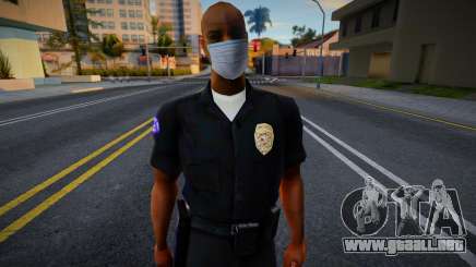 Frank Tenpenny con una máscara protectora para GTA San Andreas