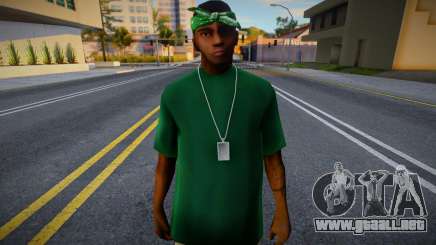 Chico joven con Grove para GTA San Andreas