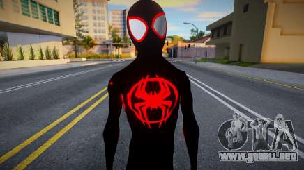 Miles Morales Across The Spider-Verse Suit (Blac para GTA San Andreas