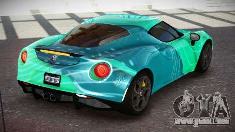 Alfa Romeo 4C ZR S8 para GTA 4