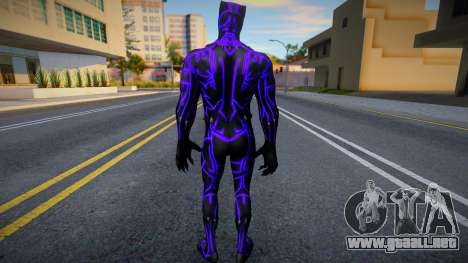 Black Panther Glowing para GTA San Andreas