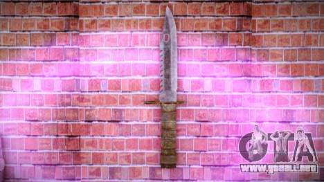 Combat Knife from Resident Evil 2 Remake para GTA Vice City