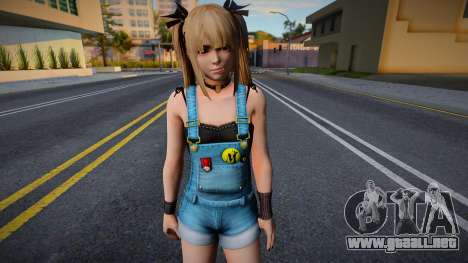 Dead Or Alive 5U - Marie Rose Overalls para GTA San Andreas