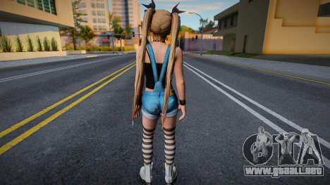 Dead Or Alive 5U - Marie Rose Overalls para GTA San Andreas