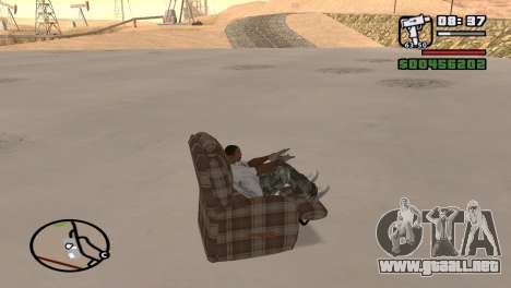 Lazy boy para GTA San Andreas