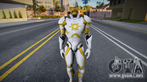 Ironman MK 3 Space GoTG White para GTA San Andreas