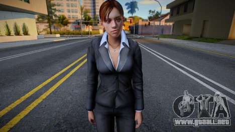 Jill Valentine Business Outfit from RE5 para GTA San Andreas
