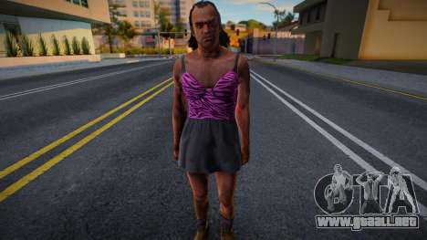 GTA V Trevor Philips In A Dress 1 para GTA San Andreas