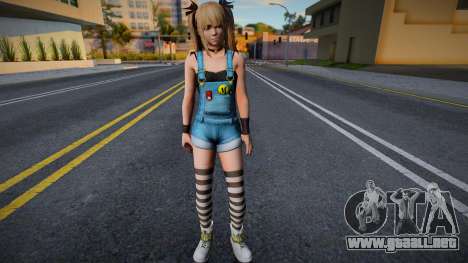 Dead Or Alive 5U - Marie Rose Overalls para GTA San Andreas