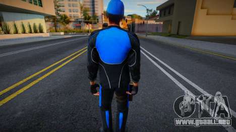 Blue Skydiver para GTA San Andreas