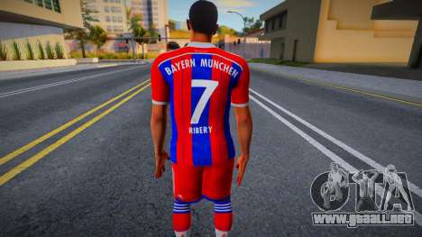 Franck Ribéry - FC Bayern Home 2014-15 para GTA San Andreas